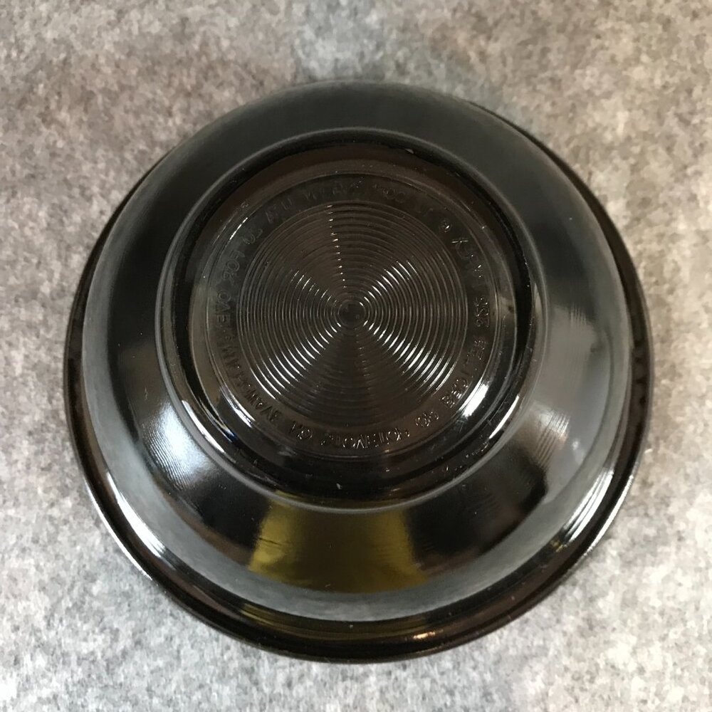 PYREX Vintage Corning Black and White Clear Bottom 3-Pieces Mixing Bowls - Picture 8 of 10